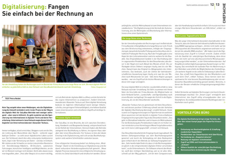 Digitalisierung: Fangen sie einfach bei der Rechnung an