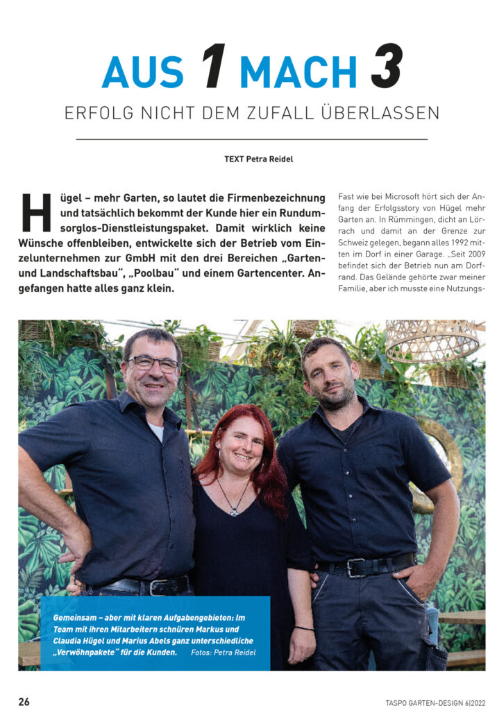 Aus 1 mach 3
