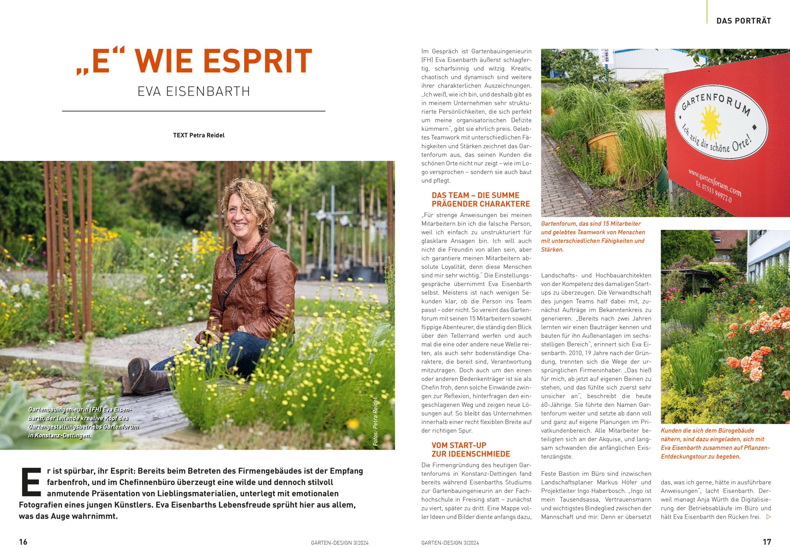 „E“ WIE ESPRIT